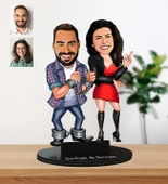 Sevgililere Özel Karikatür Tablo - 1