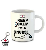 İsme ve Hemşireler Gününe Özel Kupa Bardak ve Anahtarlık - 12 thumbnail 2