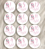 12 Aylık Ahşap Plak Seti Bebek Aylık Fotoğraf Kartları thumbnail 2