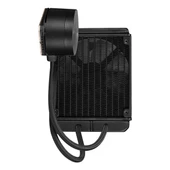 PowerBoost Noble 120 ARGB 120mm AM5/1700P Siyah İşlemci Sıvı Soğutucu thumbnail 3