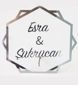 İsme Özel 6gen Masaüstü Ayaklı Pleksi İsimlik Kutulu Söz Nişan Düğün thumbnail 1