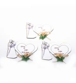 İsme Özel Gelin Damat Ahşap Magnet Söz Nişan Düğün 25 Adet thumbnail 1