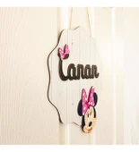 Kişiye Özel 3D Kapı Süsü Mickey Mouse thumbnail 1