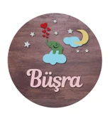 Meşgalem Fil ve Bulut Temalı Kişiye Özel Kapı Süsü thumbnail 1