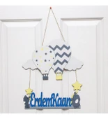 Meşgalem Kapadokya Balonu Temalı Kişiye Özel Kapı Süsü thumbnail 3