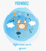 Meşgalem Kişiselleştirilebilir Hastane Çıkışı Burç Zıbın Setleri 12 Burç, 12 Tavır (YENGEÇ) - 3