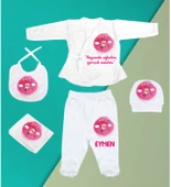 Meşgalem Kişiselleştirilebilir Hastane Çıkışı Burç Zıbın Setleri 12 Burç, 12 Tavır (BALIK) thumbnail 2