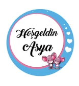 Meşgalem Minik Fare Temalı Kişiye Özel Kapı Süsü thumbnail 2