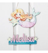 Meşgalem Deniz Kızı Temalı Kişiye Özel Kapı Süsü thumbnail 2