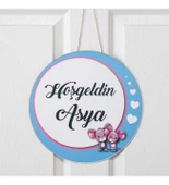 Meşgalem Minik Fare Temalı Kişiye Özel Kapı Süsü thumbnail 1