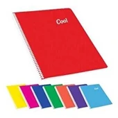 Keskin Color A4 60 Yp Çizgili Pp Kpk Spiralli Cool Defter Kod:321601-99 - 1