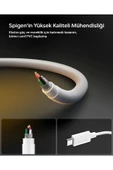 Spigen Essential 2M USB-C to USB-C 60W Kablo ACA08719 Beyaz - 5