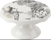 Mikasa x V&A Alice In Wonderland Porselen 10cm 2li Kek, Pasta Standı thumbnail 3