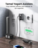 UGREEN Akım Korumalı Duvar Prizi 2xUSB-A, USB-C 30W GaN Hızlı Şarj Cihazı, 90613 - 6