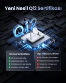 UGREEN 3'ü 1 Arada MagSafe 25W Kablosuz Şarj Standı, 90326 - 7