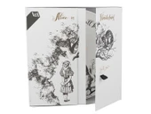 Mikasa x V&A Alice In Wonderland Porselen Fine China 21cm Pasta Tabak Seti 4lü thumbnail 6