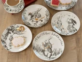 Mikasa x V&A Alice In Wonderland Porselen Fine China 21cm Pasta Tabak Seti 4lü thumbnail 8