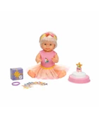 Bebelou Doğum Günü Bebeği 40 cm 26212 Pembe Etekli Bebelou - 2