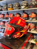 KASK MT COSMO SV SERGIO GARCIA E5 PARLAK KIRMIZI - 1