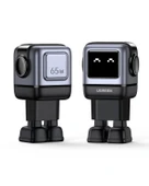 UGREEN Nexode Uno 65W Robot GaN Hızlı Şarj Cihazı 2xUSB-C, 1xUSB-A, Gri, 25685B - 3