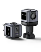 UGREEN Nexode Uno 65W Robot GaN Hızlı Şarj Cihazı 2xUSB-C, 1xUSB-A, Gri, 25685B - 5