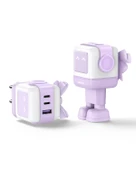 UGREEN Nexode Uno 65W Robot GaN Hızlı Şarj Cihazı, Mor, 35291 - 5