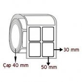 30X50 HASTENE BARKOD ETİKETİ 700 SARIM - 3