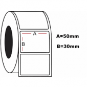 30X50 HASTENE BARKOD ETİKETİ 700 SARIM - 4