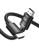 UGREEN 4K HDMI Erkek - Erkek Örgülü Kablo 1 m, 30999 - 2