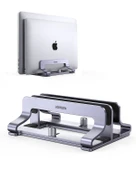 UGREEN Alüminyum Çift Yuvalı Notebook Macbook Dikey Masaüstü Standı, 60643 - 1