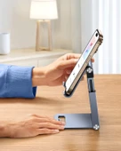 UGREEN Ayarlanabilir Metal Telefon Tutucu Standı, Uzay Grisi, 80708 - 6