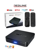 Redline RED360 X100 Pro Android Tv Box + M8 Air Mouse  16GB Hafıza  Google Tv Destekli 4K Cihaz - 1