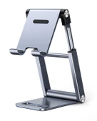 UGREEN Ayarlanabilir Metal Telefon Tutucu Standı, Uzay Grisi, 80708 - 1