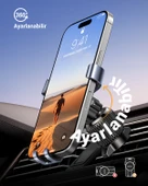 UGREEN Araç İçi Telefon Tutucu Air Vent , Uzay Grisi, 50564 - 6