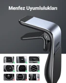 UGREEN Uzun Manyetik  Araç İçi Telefon Tutucu, Siyah, 80712B - 6