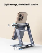 UGREEN Ayarlanabilir Metal Telefon Tutucu Standı, Uzay Grisi, 80708 - 2