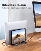 UGREEN Alüminyum Çift Yuvalı Notebook Macbook Dikey Masaüstü Standı, 60643 - 6