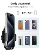 UGREEN Vantuzlu Uzayan Ayarlanabilir Mekanik Telefon Tutucu, Siyah, 20473 thumbnail 7