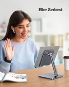 UGREEN Ayarlanabilir Metal Tablet Tutucu Standı, Uzay Grisi, 40393 thumbnail 7