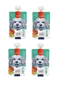 Wanpy Taze Kuzu Etli & Havuçlu Köpek Et Ezmesi 90 Gr. X 4 Adet - 1