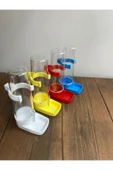 Ti-Sert 1. Kalite Yerli Üretim Renkli Muhabbet Kuşu Suluğu – 100 ml Kuş Kafes Suluğu (2 ADET) - 1