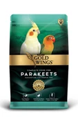 Gold Wings Premium Paraket 1kg + Gold Wings Kuş Tamamlayıcı Ek Besin Yulaf 300gr Ikili Paket thumbnail 2