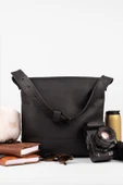 saraci leather craft Premium Deri Tote Bag, Büyük  Kadın Omuz Çantası– Geleneksel Üretim, Kaliteli Aksesuar ve Astar - 9