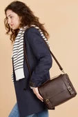 saraci leather craft Kadın Deri Çanta Mini Fransız Stil - 1
