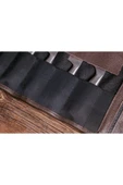saraci leather craft Hakiki Deri Şef Bıçak Çantası 5 slotlu - 3
