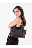 saraci leather craft Saraci Hakiki Deri Kadın Omuz Çantası – Minimalist – Ayarlanabilir Askılı Şık Günlük Çapraz Çanta - 9