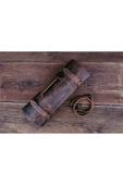 saraci leather craft Deri Şef Bıçak Çantası, Şef Bıçak Seti Çantası , Aşçı Çantası Koyu Taba - 2