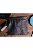 saraci leather craft Hakiki Deri Şef Bıçak Çantası 5 Slotlu - 4