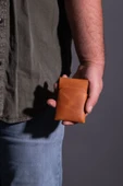 saraci leather craft Hakiki Deri Minimal Kartlık, Süper Slim Deri İnce Model Kredi Kartı & Kartvizitlik - 1