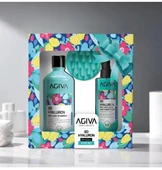Agiva 8d Hyaluron 3'lü Şampuan 500 ml & Sıvı Saç Kremi 200 ml & Masaj Tarağı thumbnail 1